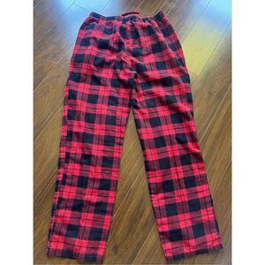 Target M flannel pj pants